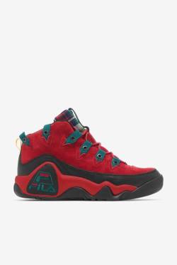 1 Zapatillas Fila Grant Hill Hombre Negras | Fila038HG