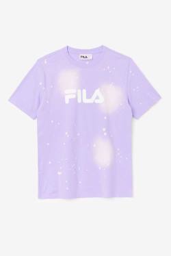 Camiseta Fila Alivia Tie Dye Tee Mujer Moradas | Fila617RX