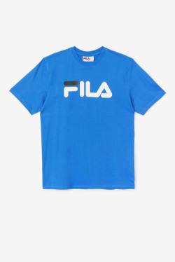 Camiseta Fila Eagle Tee Hombre Azules Blancas Negras | Fila267NC