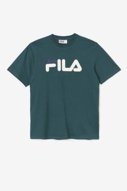 Camiseta Fila Eagle Tee Hombre Blancas Negras | Fila367BP