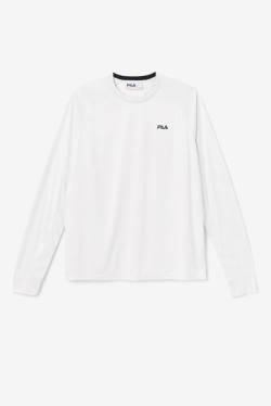 Camiseta Fila Jazam Long Sleeve Crew Hombre Negras | Fila560PD