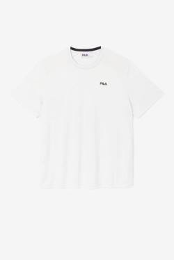 Camiseta Fila Kaab Crew Hombre Negras | Fila604PF