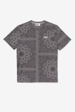 Camiseta Fila Kensico Tee Hombre Gris | Fila798EQ