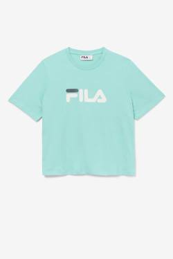 Camiseta Fila Miss Eagle Tee Mujer Azules Turquesa | Fila328ST