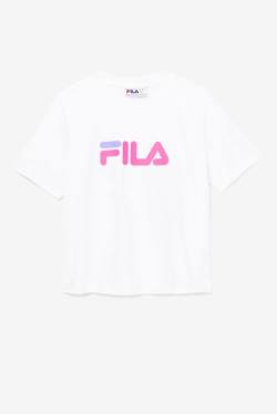 Camiseta Fila Miss Eagle Tee Mujer Blancas Rosas Moradas | Fila056KT