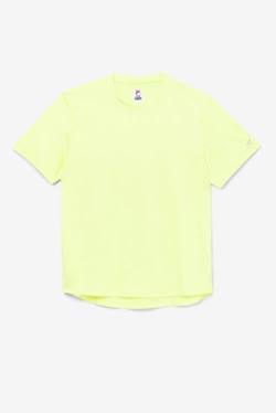 Camiseta Fila Pickleball Scallop Hem Crew Hombre Amarillo | Fila487YH