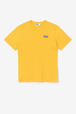 Camiseta Fila Skylar Tee Hombre Amarillo | Fila734UV