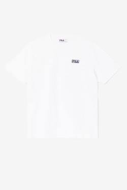 Camiseta Fila Skylar Tee Hombre Blancas | Fila249TK