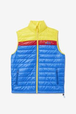 Chaquetas Fila Tri Vest Hombre Azules Limón Rojas | Fila138AF