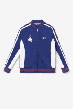 Chaquetas Fila X Rb Babar Iggy Hombre Azules Blancas | Fila346IQ