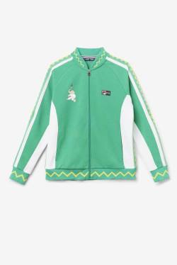 Chaquetas Fila X Rb Babar Iggy Mujer Verde Menta Oscuro Blancas | Fila379AT