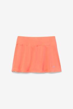 Falda Fila Pickleball Flounce Skort Mujer Coral | Fila032YR