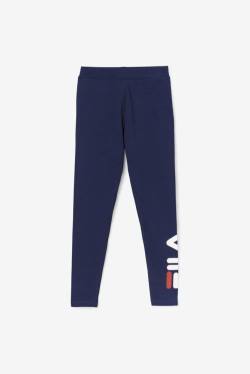 Leggins Fila Elora Mujer Azul Marino | Fila492MD