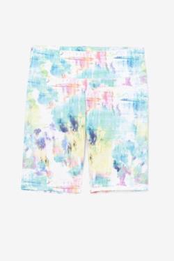 Pantalones Cortos Fila Forza 8' Tie Dye Bike Mujer Multicolor | Fila689CG