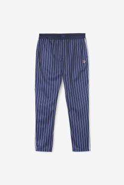 Pantalones Fila Lyons Pista Hombre Azul Marino Blancas | Fila847HG