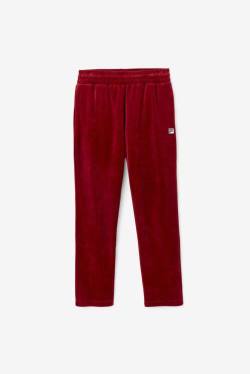 Pantalones Fila O-fit Velour Hombre Rojas | Fila749ZG