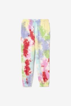 Pantalones Fila Raleigh Tie Dye Jogger Mujer Verde Blancas Rojas | Fila204CF