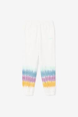 Pantalones Fila Raleigh Tie Dye Jogger Mujer Blancas | Fila369HW