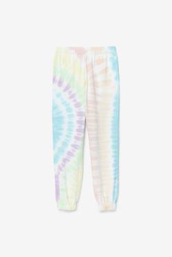 Pantalones Fila Raleigh Tie Dye Jogger Mujer Creme | Fila956UD