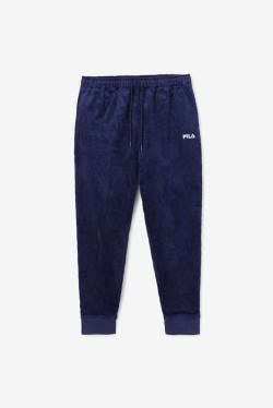 Pantalones Fila Unnat Cord Joggers Hombre Azul Marino | Fila270OC