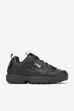 Premium Zapatillas Fila Disruptor 2 Hombre Negras Blancas | Fila738ZB