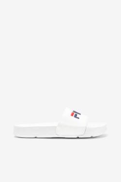 Sandalias de Diapositivas Fila Drifter Mujer Blancas Azul Marino Rojas | Fila032DF