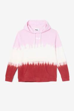 Sudadera Con Capucha Fila Aerolynn Tie Dye Mujer Blancas Rojas | Fila269XB