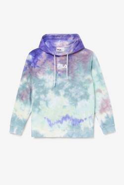 Sudadera Con Capucha Fila Aerolynn Tie Dye Mujer Azules | Fila875RK