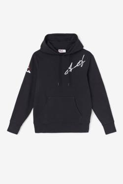 Sudadera Con Capucha Fila Grant Hill Lazarus Hombre Negras | Fila546GE