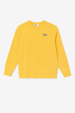 Sudaderas Fila Garran Crew Hombre Amarillo | Fila451WZ