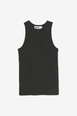 Top Deportivo Fila Alexia Tank Mujer Negras | Fila348VG