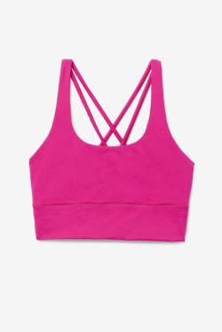 Top Deportivo Fila Uplift Cross Back Bra Mujer Rosas Claro | Fila426VU