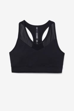 Top Deportivo Fila Uplift Racerback Bra Mujer Negras | Fila951FV