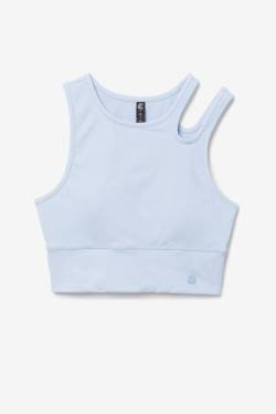 Top Deportivo Fila Uplift Slice Crop Bra Mujer Azules | Fila126TS