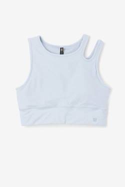 Top Deportivo Fila Uplift Slice Crop Bra Mujer Azules | Fila217RN