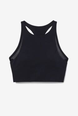 Top Deportivo Fila Uplift T-back Sports Bra Mujer Negras | Fila142HR