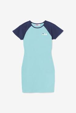 Vestido Fila Kyra Mujer Azules Claro Azul Marino | Fila380BZ