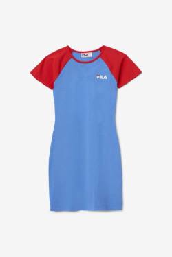 Vestido Fila Kyra Mujer Azules Claro Rojas | Fila326CW