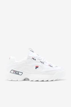 Zapatillas Fila D-formation Hombre Blancas Azul Marino Rojas | Fila872HA