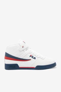 Zapatillas Fila F-13 Hombre Blancas Azul Marino Rojas | Fila056RC