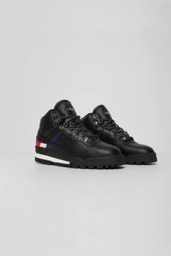 Zapatillas Fila Fitness Hiker Mid Hombre Negras Blancas Rojas | Fila210RT