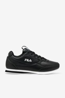 Zapatillas Fila Panzia Hombre Negras Blancas | Fila901KP