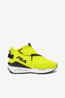 Zapatillas Fila Space Runner Mujer Amarillo Negras Blancas | Fila438KA