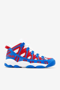 Zapatillas Fila Stackhouse Spaghetti Hombre Blancas Rojas Azules | Fila207QY