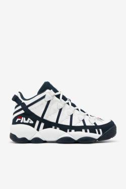 Zapatillas Fila Stackhouse Spaghetti Hombre Blancas Azul Marino Rojas | Fila437EX