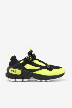 Zapatillas Fila Trailpacer Slip-on Hombre Negras Amarillo Blancas | Fila617MZ