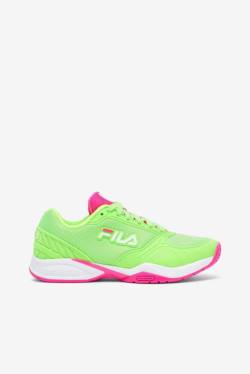 Zapatillas Fila Volley Zone Mujer Verde Blancas Rosas | Fila570JK