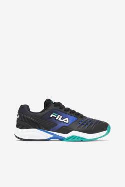 Zapatos de Tenis Fila Axilus 2 Energized Mujer Negras Azules Turquesa | Fila654TB