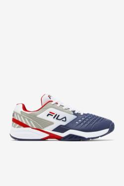 Zapatos de Tenis Fila Axilus 2 Energized Hombre Blancas Azul Marino Rojas | Fila746BX