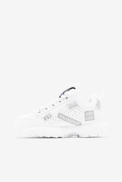 110th Year Anniversary Zapatillas Fila Disruptor 2 Mujer Blancas | Fila836TS